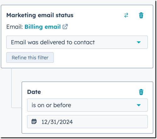 marketing-email-status-filter-list