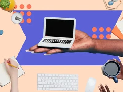 ai agent training on a laptop